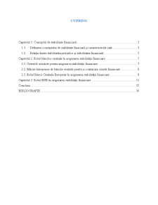 Rolul băncilor centrale în asigurarea stabilității financiare - Pagina 2