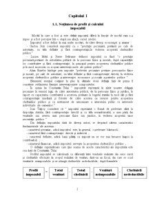 Modul de determinare și de impozitare a profitului în România. studiu de caz - consecințe ale relaxării fiscale - reducerea impozitului pe profit - Pagina 3