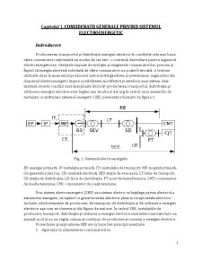 Studiul unui Sistem Electroenergetic - Pagina 1