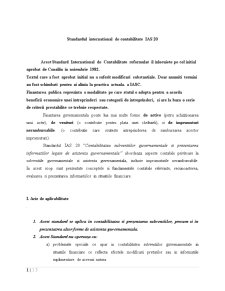 Standard internațional de contabilitate IAS 20 - Pagina 1