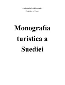 Monografia turistică a Suediei - Pagina 1