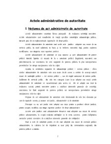 Actele Administrative de Autoritate - Pagina 2