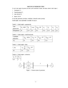 Elaborarea Protecției prin Relee a Elementelor Schemei unui Sistem Electric - Pagina 2