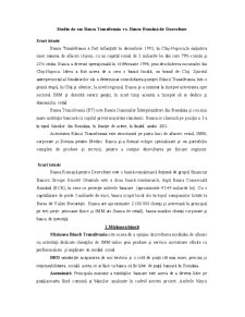 Studiu de Caz Banca Transilvania vs Banca Română de Dezvoltare - Pagina 1