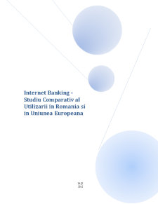 Internet banking - studiu comparativ al utilizării în România și în Uniunea Europeană - Pagina 1