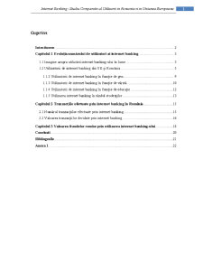 Internet banking - studiu comparativ al utilizării în România și în Uniunea Europeană - Pagina 2