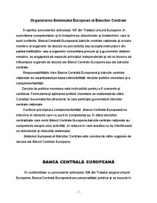 Sistemul European al Băncilor Centrale și Banca Centrală Europeană - Pagina 3