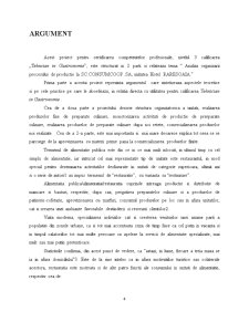 Analiza organizării procesului de producție la SC Consumcoop SA, unitatea Hotel Raresoaia - Pagina 4