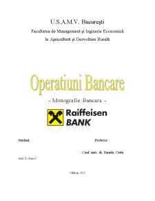 Operațiuni bancare - Raiffeisen Bank - Pagina 1