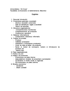 Comportament organizațional - SC Confecții Vaslui SA - Pagina 1