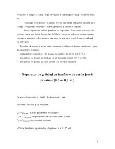 Dimensionarea separatoarelor de grăsimi - Pagina 2