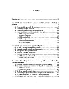 Modalități eficiente de informare și formare intelectuală a studenților militari - Pagina 1