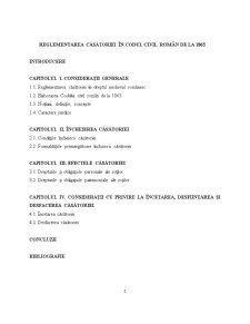 Reglementarea Căsătoriei în Codul Civil Român de la 1865 - Pagina 2