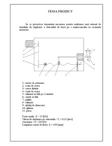 Proiect ECM - transmisia mecanică - Pagina 1