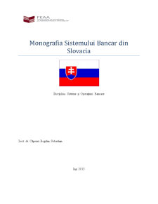 Monografia Sistemului Bancar din Slovacia - Pagina 1