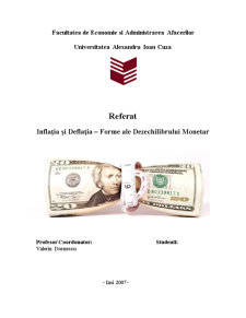 Inflația și Deflația - Forme ale Dezechilibrului Monetar - Pagina 1