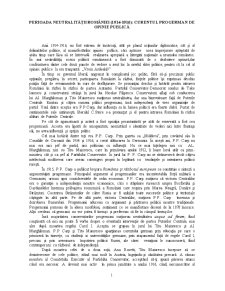 Perioada neutralității României (1914-1916) - Pagina 1