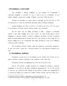 Rezoluțiunea și rezilierea contractelor - Pagina 2