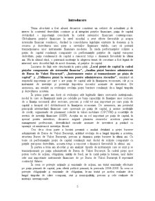 Bursa de Valori București - Pagina 1