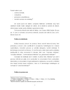 Analiza Mix-ului de Marketing în Cadrul Firmei SC Steilmann România SRL - Pagina 5