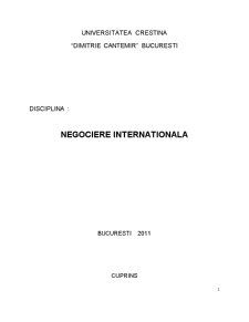 Negociere - Pagina 1