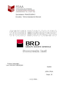 Monografie BRD - Grup Societe Generale - Pagina 1