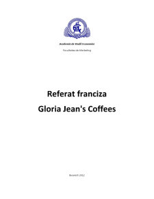 Franciza Gloria Jeans Coffees - Pagina 1