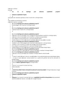 Evaluarea întreprinderii - noțiuni de bază - Pagina 2