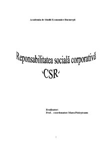 Responsabilitatea Socială Corporativă - Pagina 1