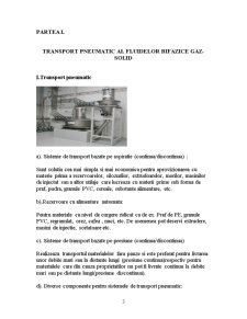 Calculul unei Instalații de Transport Pneumatic al Fluidelor Bifazice Gaz - Solid - Pagina 3