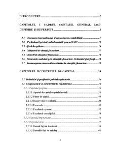 Conceptul de Capital și de Menținere a Capitalului în Viziunea Standardelor Internaționale de Contabilitate - Pagina 2