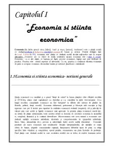 Economia și știința economică - rolul ei în economia de piață - Pagina 4