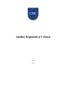 Analiza urbană și regională Iași - Pagina 1