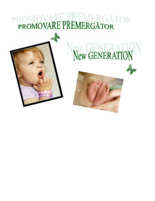 Mixul de marketing - promovare premergător New Generation - Pagina 1