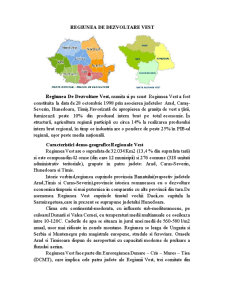 Regiunea de Dezvoltare Vest România - Pagina 4