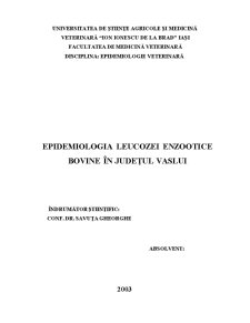 Epidemiologia Leucozei Enzootice Bovine - Pagina 3