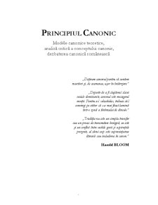 Principiul Canonic - Pagina 2