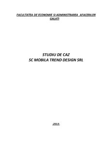 Metoda pe faze - studiu de caz - SC Mobila Trend Design SRL - Pagina 2