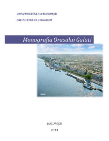 Monografia Orașului Galați - Pagina 1
