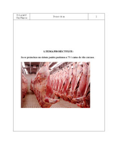 Sistem pentru păstrarea a 75 tone carne de vită - Pagina 2