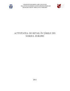 Activitatea de Retail în Țările din Nordul Europei - Pagina 1