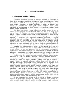 Tehnologii E-Learning - Pagina 1