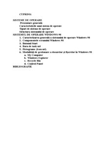 Sisteme de Operare - Windows 98 - Pagina 2
