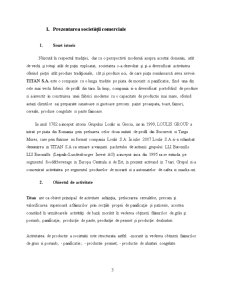 Sistemul logistic al unei întreprinderi agroalimentare - Titan SA - Pagina 3