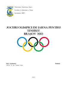 Jocurile olimpice de iarnă pentru tineret Brașov 2013 - Pagina 1