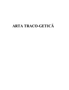 Arta traco-getică - Pagina 1