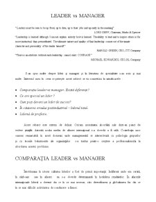 Leader vs Manager - Pagina 2