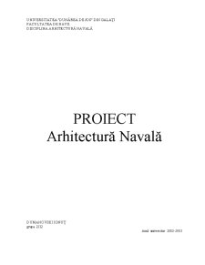 Arhitectură Navală - Pagina 1