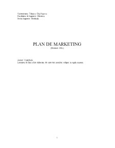 Plan de Marketing Medserv SRL - Pagina 1