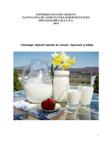 Tehnologia obținerii laptelui de consum - aparatură și utilaje - Pagina 2